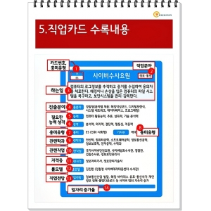 한국콘텐츠미디어,직업카드 CD롬 (중·고등학생용 최신판)