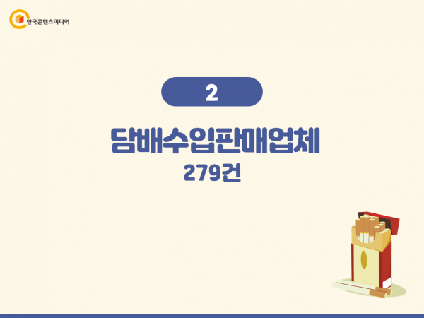 한국콘텐츠미디어,2023 담배가게 주소록 CD