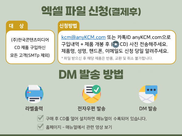 한국콘텐츠미디어,2024 식품업체 주소록 CD